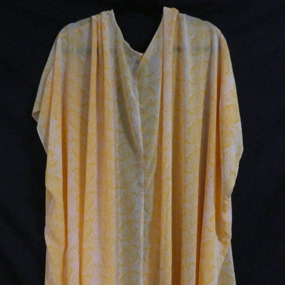 GEORGE | l - xl / large - extra large | Sheer Orange Open Front Cardigan | NWOT - Picture 14 of 15